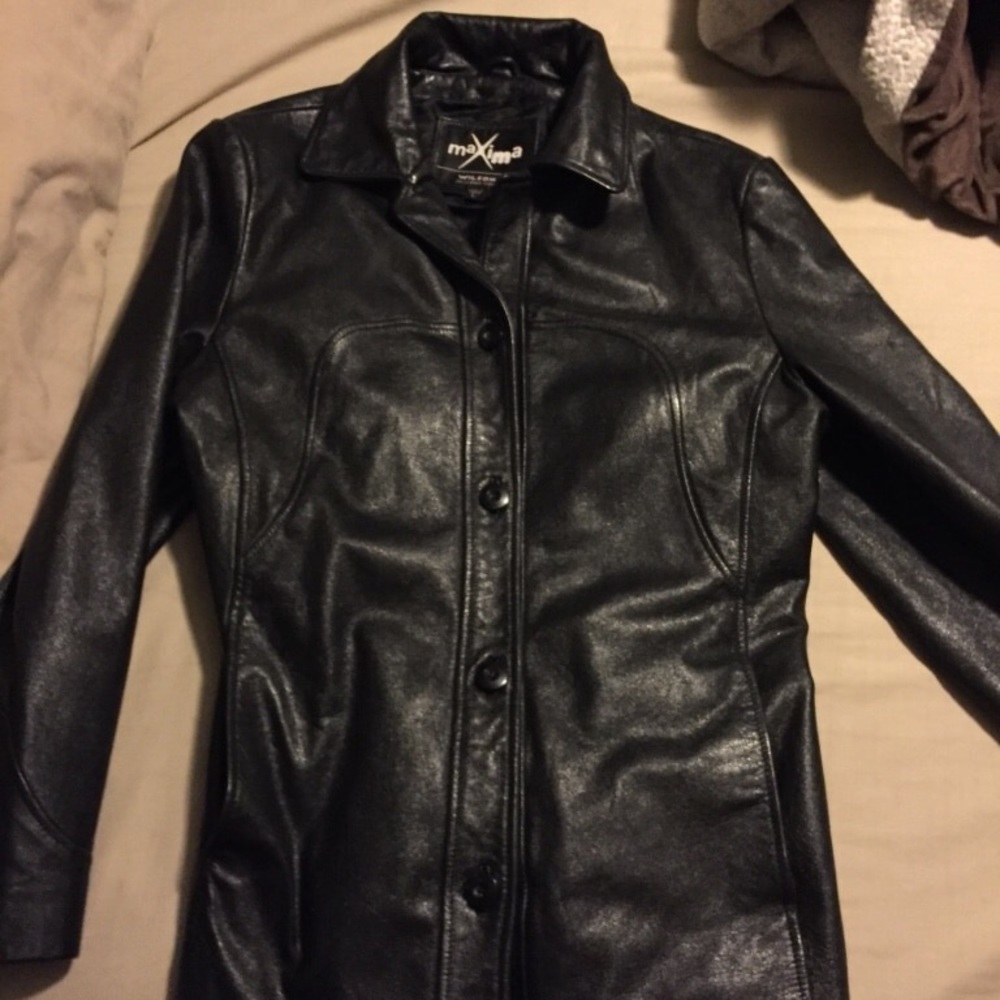 genuine Wilson’s leather jacket